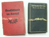 WWII German Hardcover Books (2)