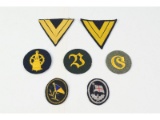 WWII German Original Cloth Patches