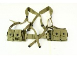 US Army Catridge Belt with Suspenders