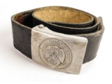 WWII German Hitler Youth Belt and Buckle