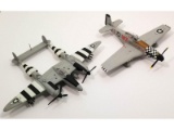 2 Toy Military Airplanes
