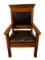 Oak Throne Chair