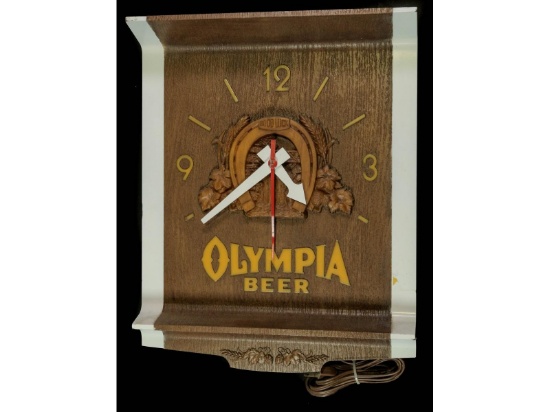 Olympia Beer Clock