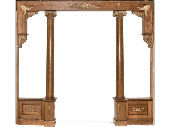 Large Oak Entryway