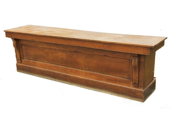 Oak General Store Counter