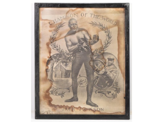 Jack Johnson Boxer Print