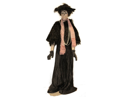 Female Mannequin in Vintage Clothing
