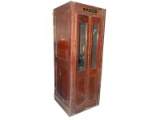 Antique Vintage Wooden Phone Booth