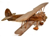 Boeing Handmade Scale Model Biplane Vintage