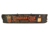 Vintage Wood Bar Sign