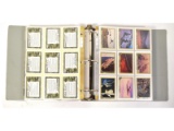 Military Trading Cards Binder
