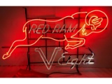Dodge Red Ram V8 Neon Sign