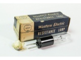 Western Electric 13-C Resistance Lamp Tube in Box