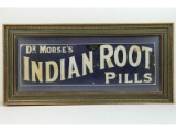 Dr. Morse's Indian Root Pills Porcelain Ad Sign