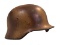 WWII German Model 1940 Camo SS Helmet