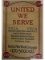 WWI United We Serve Poster