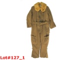 WWII Japanese Fur Lined Flying Suit