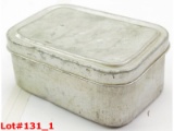 WWII Japanese Aluminum Box with Lid