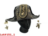 WWII Japanese Naval Fore and Aft Hat