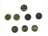 WWI US Army Motor Transport Corps Collar Discs (8)