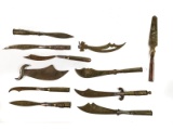 WWI Trench Art Letter Openers (10)