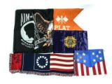 Group of Flag & Military Themed Items