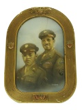 WWII Portrait of Two African American Brothers