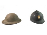 WWI British and French Helmets (2)