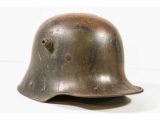 WWI German Camo Helmet