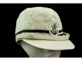 WWII Japanese White Naval Cap