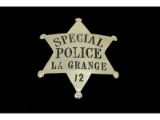 Obsolete Special Police La Grange Badge