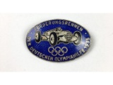 1935 German Olympic Auto Racing Badge