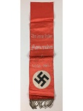 WWII German Funeral Sash