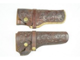 Various Right Hand Leather Belt Holsters