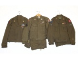 US Army WWII Eisenhower Jackets (3)