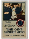 WWI War Camp Poster