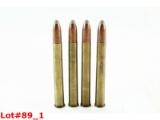 4 Rounds 9.3x72R Ammo