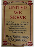 WWI United We Serve Poster