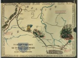 WWII Souvenir Map Titled 