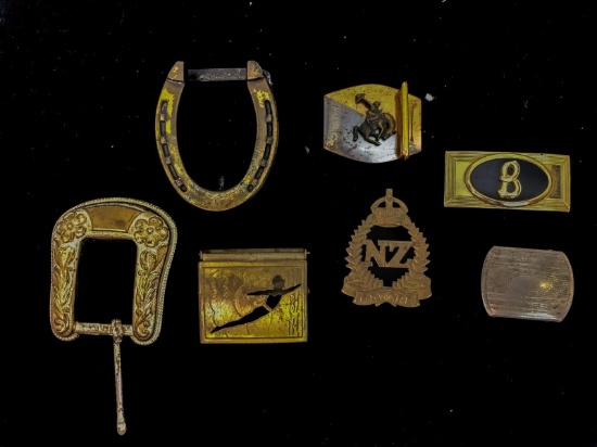 Belt Buckles Various (7)