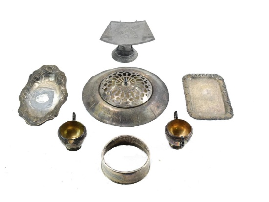 Silver Plated Items 7 Pieces