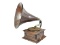 Zonophone Rear Mount Horn Phono w/Oak Horn