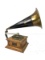 Victor E Ridged Arm Horn Phonograph