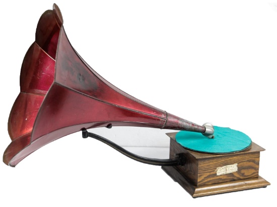 Harmony Front Mount Horn Phonograph Model D