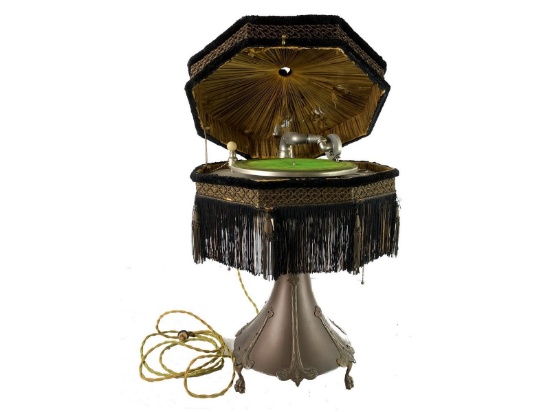 Capitol Lamp Phonograph by Burns & Pollock