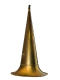 Edison Cylinder Brass Phonograph Horn