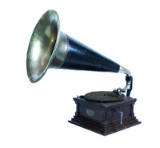 Victor M Phonograph With Horn