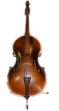 Vintage Wood Bass Viol 4/4 Size Kay Model M.3