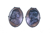 Eisenwerk Liszt and Wagner Cast Iron Plaques