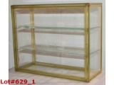 Vintage Bakelite and Glass Display Case